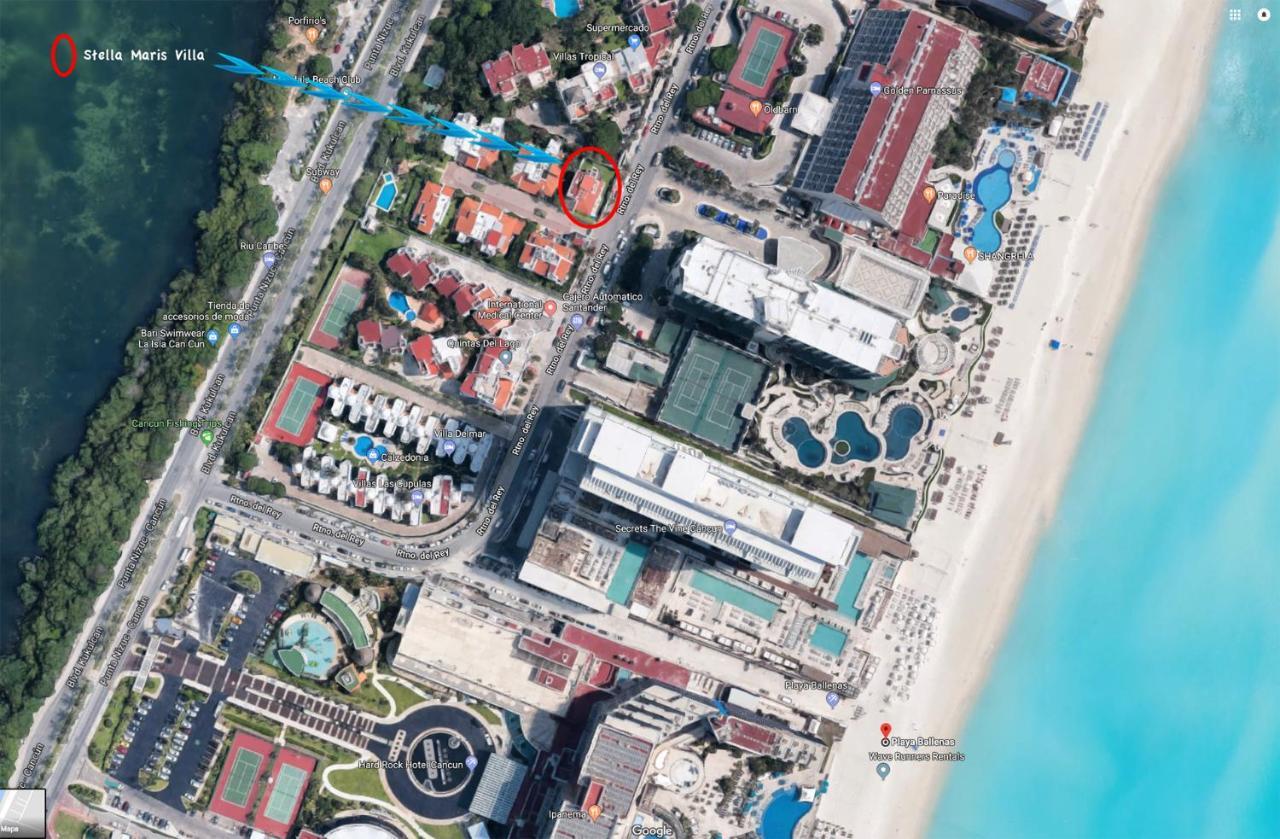 Cancun Luxury Stella Maris Villa By The Sea Luaran gambar